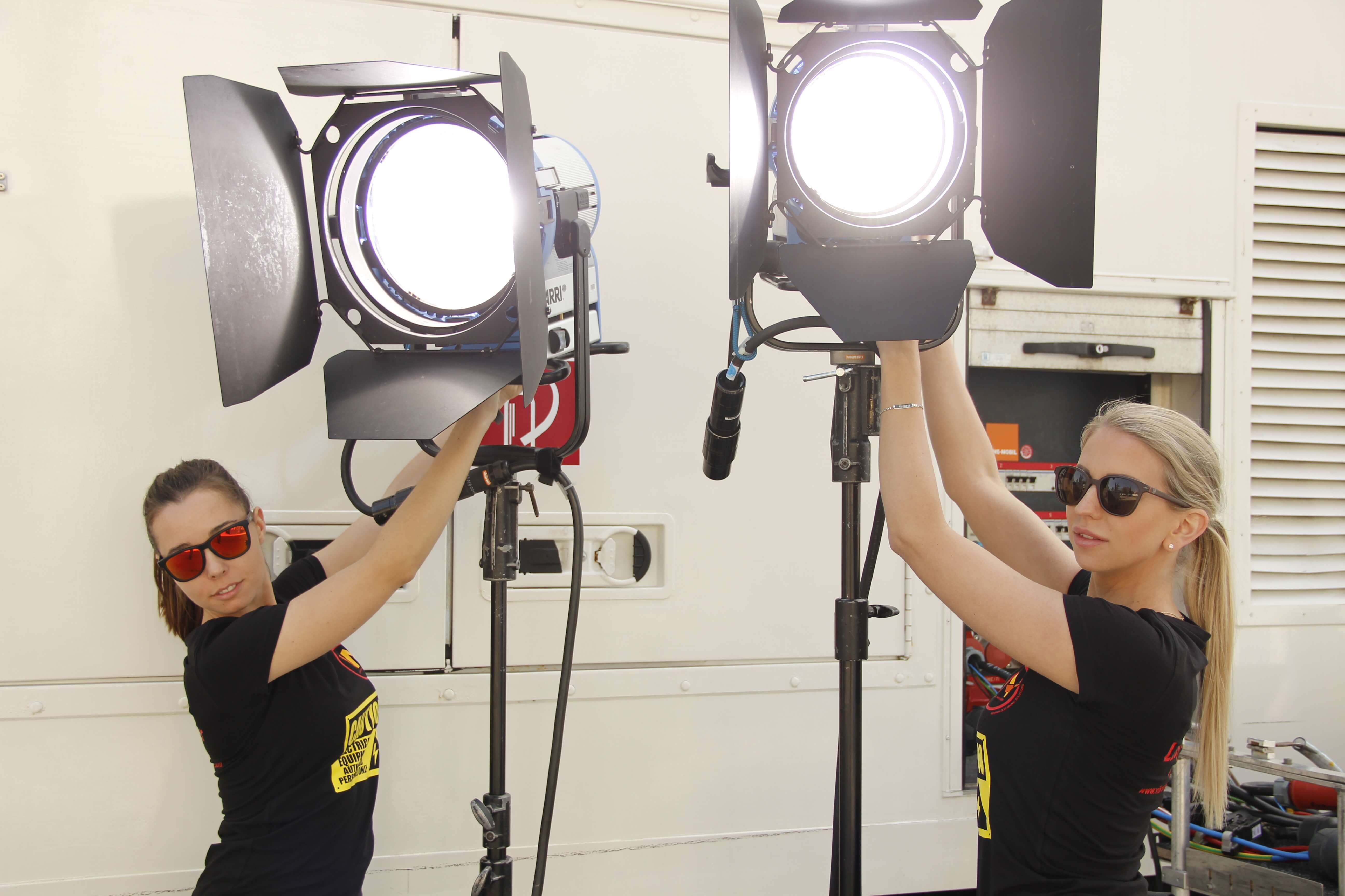 Frauen am Filmset